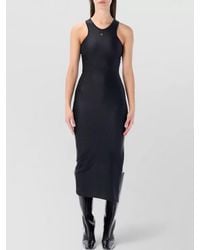 Coperni - Racer-Neck Midi Dress - Lyst
