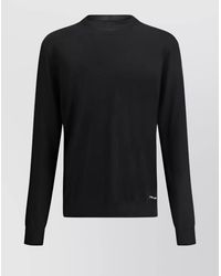 Prada - Recycled Silk Sweater With Long Sleeves - Lyst