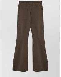 Entire studios - Organic Cotton Flared Trousers - Lyst