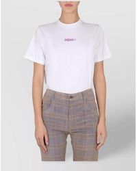 McQ - Logo-Print T-Shirt - Lyst