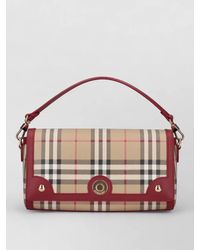 Burberry - Note Bag Printed Canvas Crossbody Bag - Lyst