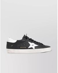 Golden Goose - Leather Super-Star Low-Top Sneakers - Lyst
