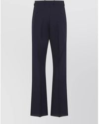 Jil Sander - Wool Mohair Slim-Fit Flared Trousers - Lyst