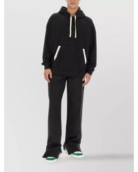 Palm Angels - Hoodie With Drawstring Hood And Kangaroo Pocket - Lyst