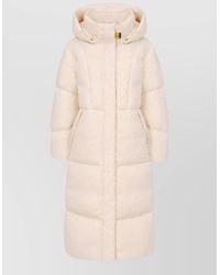 Parajumpers - Long Hooded Liu Coat Quilted Pattern - Lyst