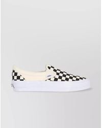 Vans - Checkerboard Canvas Slip-On Sneakers - Lyst