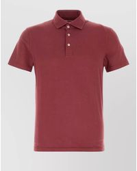 Fedeli - Stretch Cotton Polo Shirt Short Sleeves - Lyst