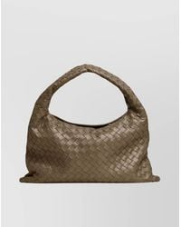 Bottega Veneta - Hop Small Leather Shoulder Bag - Lyst
