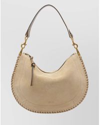 Isabel Marant - Oskan Moon Calf Leather Shoulder Bag - Lyst