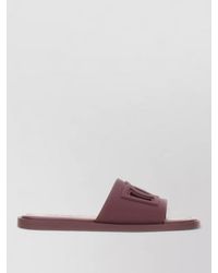 Dolce & Gabbana - Rubber Logo Slides - Lyst