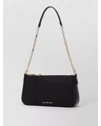 Michael Kors - Empire Leather Shoulder Bag Chain Strap - Lyst