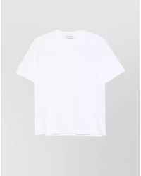 Lanvin - Loop Logo Crew Neck T-Shirt - Lyst