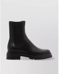 Gianvito Rossi - Leather Chester 20 Mm Chelsea Ankle Boots - Lyst