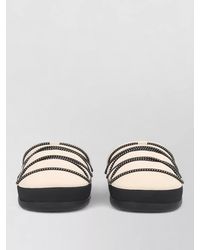 Moon Boot - Slipper Shoe Round Toe Rope Contrast Sole - Lyst