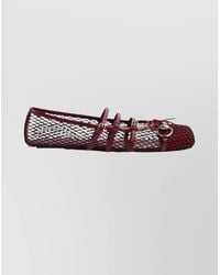 Gucci - Mesh Ballerina Flats - Lyst
