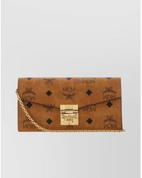 MCM - Printed Canvas Wallet - Lyst