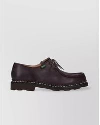 Paraboot - Lace-Up Leather Shoes Round Toe - Lyst