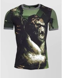 Dolce & Gabbana - Cotton Gorilla Print Short-Sleeve T-Shirt - Lyst