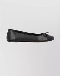 Gucci - Double G Leather Ballet Flat - Lyst