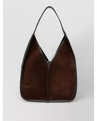 Hereu - Calella Leather Hobo Tote Bag - Lyst