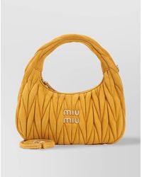 Miu Miu - Wander Quilted Shoulder Bag - Lyst