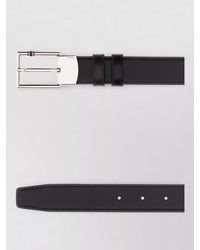 Montblanc - Leather Belt Reversible Design Dual Side - Lyst