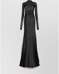 Ann Demeulemeester - Cotton Blend Maxi Dress - Lyst