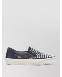 Golden Goose - Vce Studded Slip On Sneakers Rubber Sole - Lyst