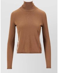 Max Mara - Cashmere Lightweight Fine-Knit Turtleneck Sweater - Lyst