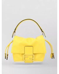 Fendi - Mamma Baguette Small Leather Shoulder Bag - Lyst