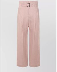 Eleventy - Wide Leg Trousers Belt Loops - Lyst