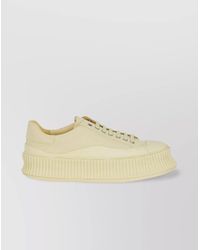 Jil Sander - Canvas Low-Top Sneakers - Lyst