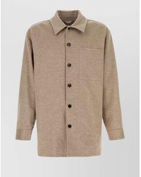 Bottega Veneta - Cashmere Wool Shirt Jacket - Lyst