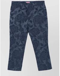 KENZO - Straight-Leg Cropped Trousers - Lyst