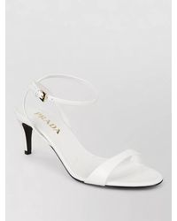 Prada - Sandals Ankle Strap Open Toe Design - Lyst