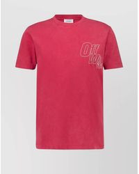 Off-White c/o Virgil Abloh - Off Cotton T-Shirt - Lyst