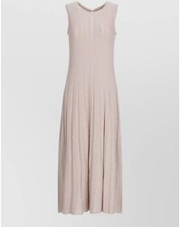 D.exterior - Sleeveless Sequin Dress Knee Length - Lyst