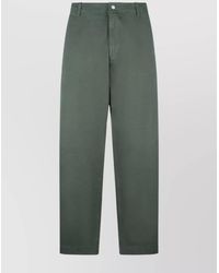 Emporio Armani - Trousers With Back Pockets And Belt Loops - Lyst