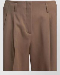 Golden Goose - Virgin Wool Wide-Leg Tailored Trousers - Lyst