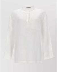 Max Mara - Linen Blouse - Lyst