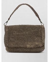 IBELIV - Shoulder Bag Woven Texture Braided Handle Hardware - Lyst