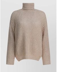 Herno - Wool And Alpaca Turtleneck Sweater - Lyst
