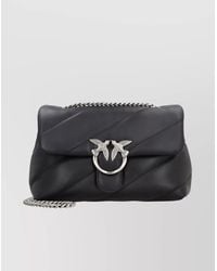 Pinko - Love Bag Puff Maxi Leather Quilted Shoulder Bag - Lyst