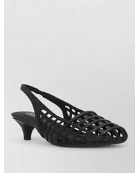 Ash - Leather Slingback Pumps Cut Out Design - Lyst
