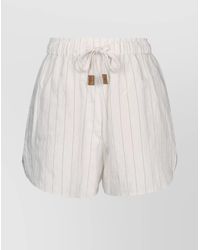 Jacob Cohen - Wide Leg Julie Shorts - Lyst