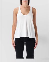 DIESEL - Ribbed Organic Cotton Tank Top - Lyst