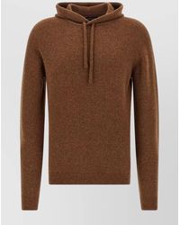 Roberto Collina - Wool Hooded Sweater - Lyst