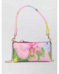 Marc Jacobs - The Snapshot Floral Leather Mini Shoulder Bag - Lyst
