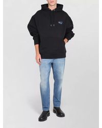Department 5 - Cotton Logo-Patch Hoodie - Lyst
