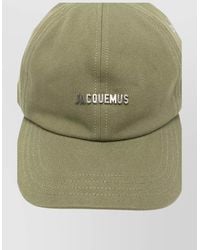 Jacquemus - Curved Brim Cotton Baseball Cap Gadjo - Lyst